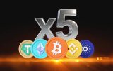 Повышаем ставки вознаграждения на торговлю криптовалютой в 5 раз!