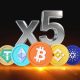 Повышаем ставки вознаграждения на торговлю криптовалютой в 5 раз!